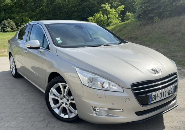 Peugeot 508 cena 32900 przebieg: 213000, rok produkcji 2011 z Nowe Warpno małe 232